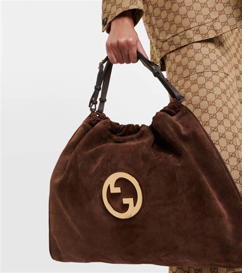 gucci blondie suede|gucci blondie collection.